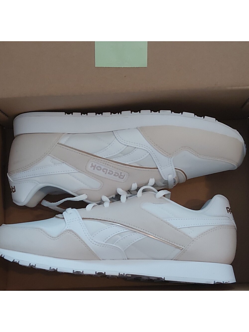Reebok Ultra Flash Women's Low Top Lace-Up Sneakers White/Beige Silver 100074146